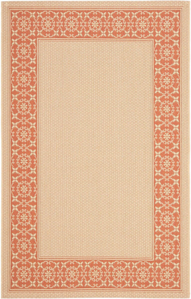 Safavieh Courtyard Cy6003 - 11 Cream / Terracotta Rugs - Safavieh - cy6003 - 11 - 4