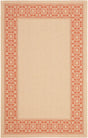 Safavieh Courtyard Cy6003 - 11 Cream / Terracotta Rugs - Safavieh - cy6003 - 11 - 4