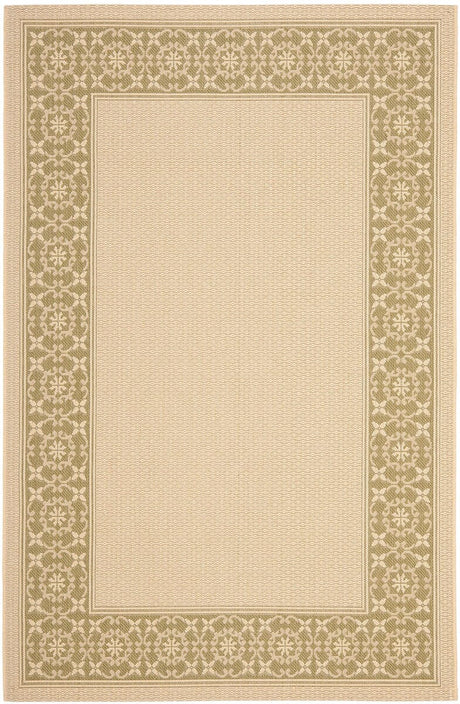 Safavieh Courtyard Cy6003 - 14 Cream / Green Rugs - Safavieh - cy6003 - 14 - 4