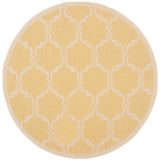Safavieh Courtyard Cy6009 - 316 Yellow / Beige Rugs - Safavieh - cy6009 - 316 - 5r