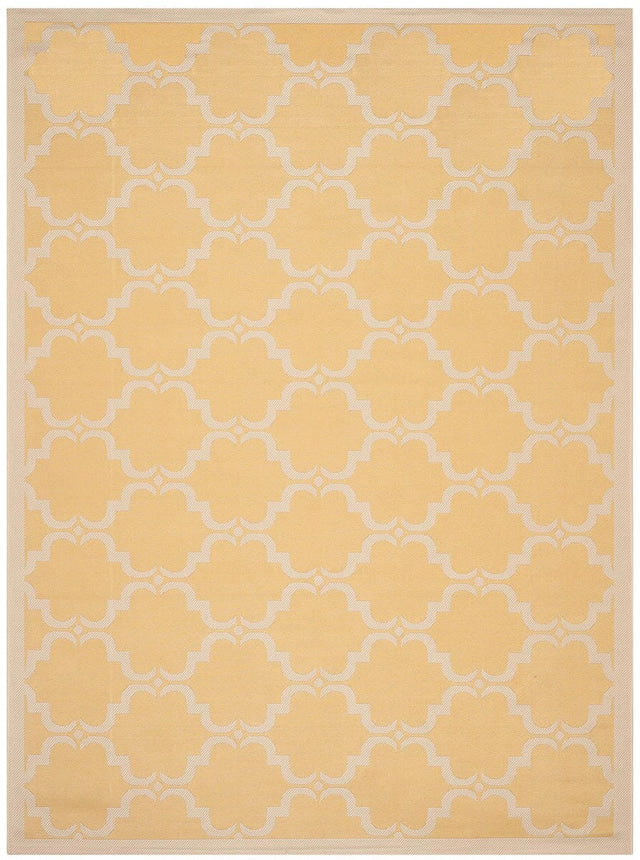 Safavieh Courtyard Cy6009 - 316 Yellow / Beige Rugs - Safavieh - cy6009 - 316 - 5r