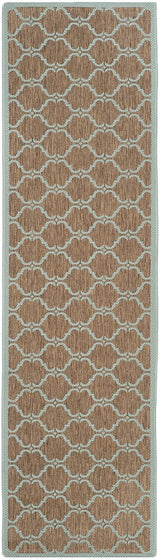 Safavieh Courtyard Cy6009 - 337 Brown / Aqua Rugs - Safavieh - cy6009 - 337 - 27