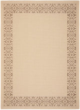Safavieh Courtyard Cy6011 - 219 Cream / Light Chocolate Rugs - Safavieh - cy6011 - 219 - 4