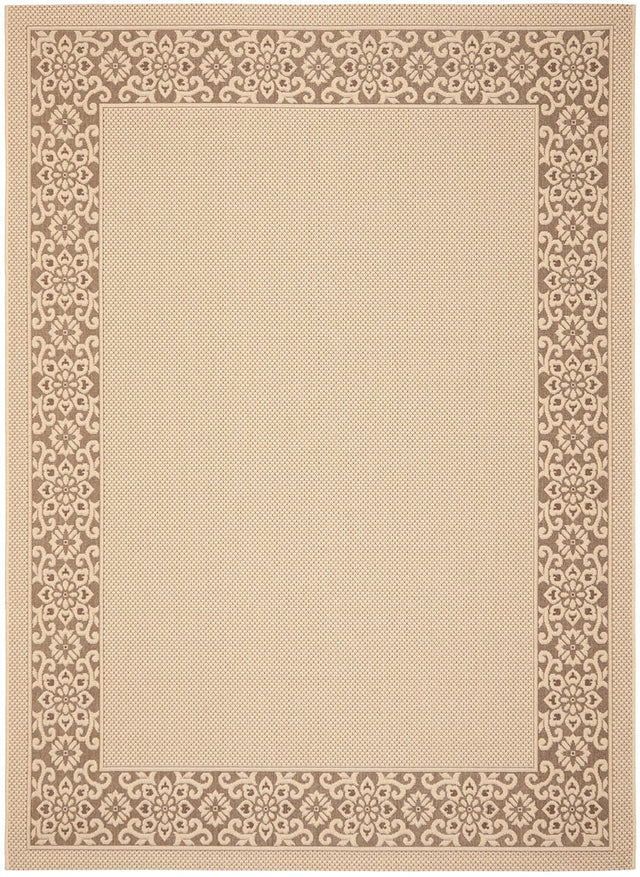 Safavieh Courtyard Cy6011 - 219 Cream / Light Chocolate Rugs - Safavieh - cy6011 - 219 - 4