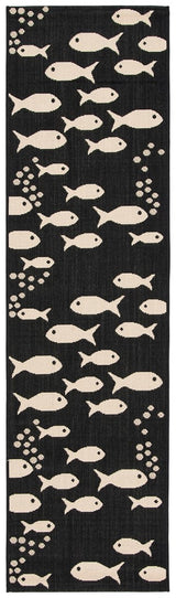 Safavieh Courtyard Cy6012 - 256 Black/Beige Rugs - Safavieh - cy6012 - 256 - 27