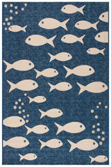 Safavieh Courtyard Cy6012 - 258 Navy/Beige Rugs - Safavieh - cy6012 - 258 - 2