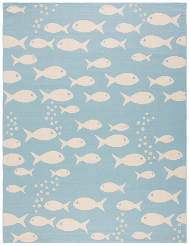 Safavieh Courtyard Cy6012 Aqua/Beige Rug - Safavieh - cy6012 - 223 - 2