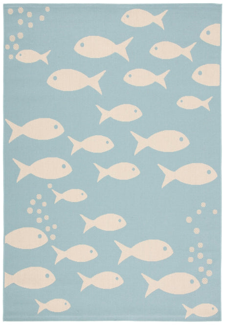 Safavieh Courtyard Cy6012 Aqua/Beige Rug - Safavieh - cy6012 - 223 - 2
