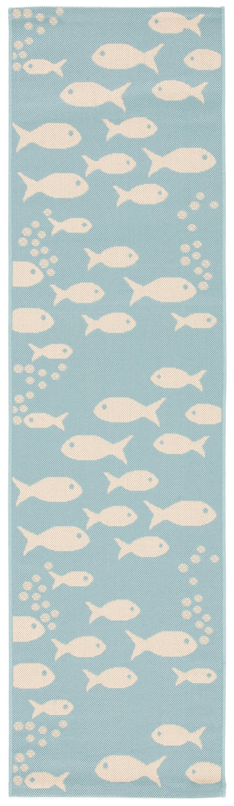 Safavieh Courtyard Cy6012 Aqua/Beige Rug - Safavieh - cy6012 - 223 - 3