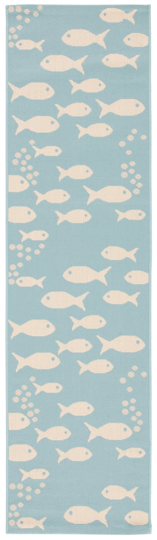 Safavieh Courtyard Cy6012 Aqua/Beige Rug - Safavieh - cy6012 - 223 - 3