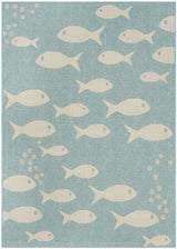 Safavieh Courtyard Cy6012 Aqua/Beige Rug - Safavieh - cy6012 - 223 - 3