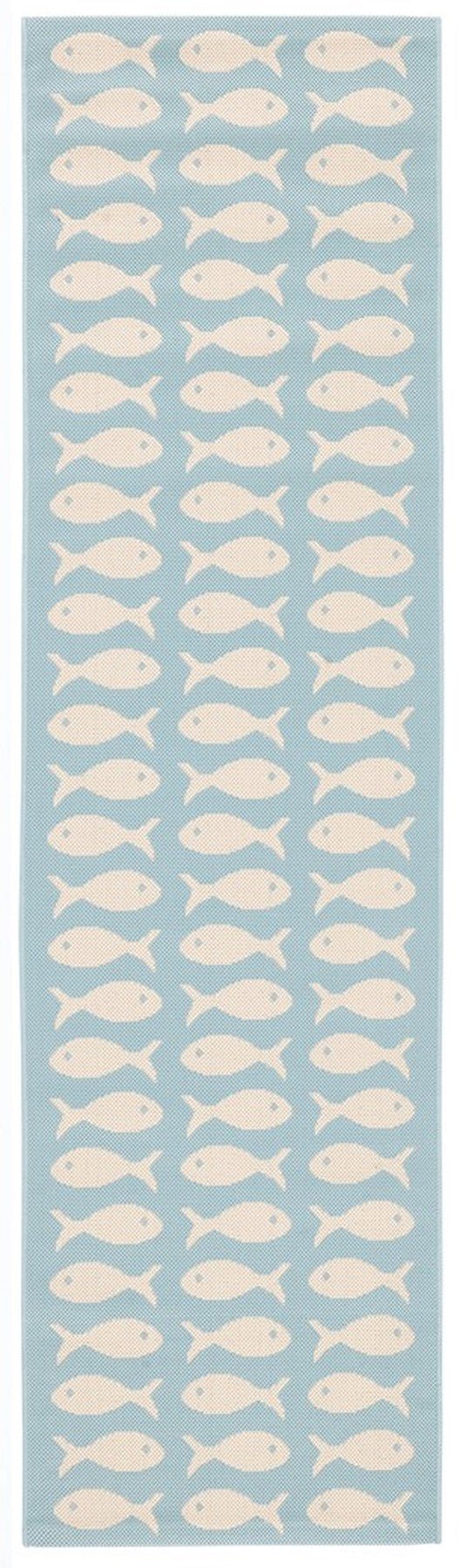 Safavieh Courtyard Cy6013 - 223 Aqua/Beige Rugs - Safavieh - cy6013 - 223 - 27