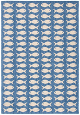 Safavieh Courtyard Cy6013 - 233 Blue/Beige Rugs - Safavieh - cy6013 - 233 - 3