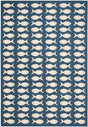 Safavieh Courtyard Cy6013 - 268 Navy / Beige Rugs - Safavieh - cy6013 - 268 - 4