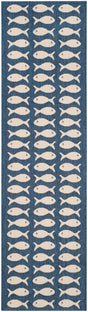 Safavieh Courtyard Cy6013 Navy/Beige Rug - Safavieh - cy6013 - 268 - 3