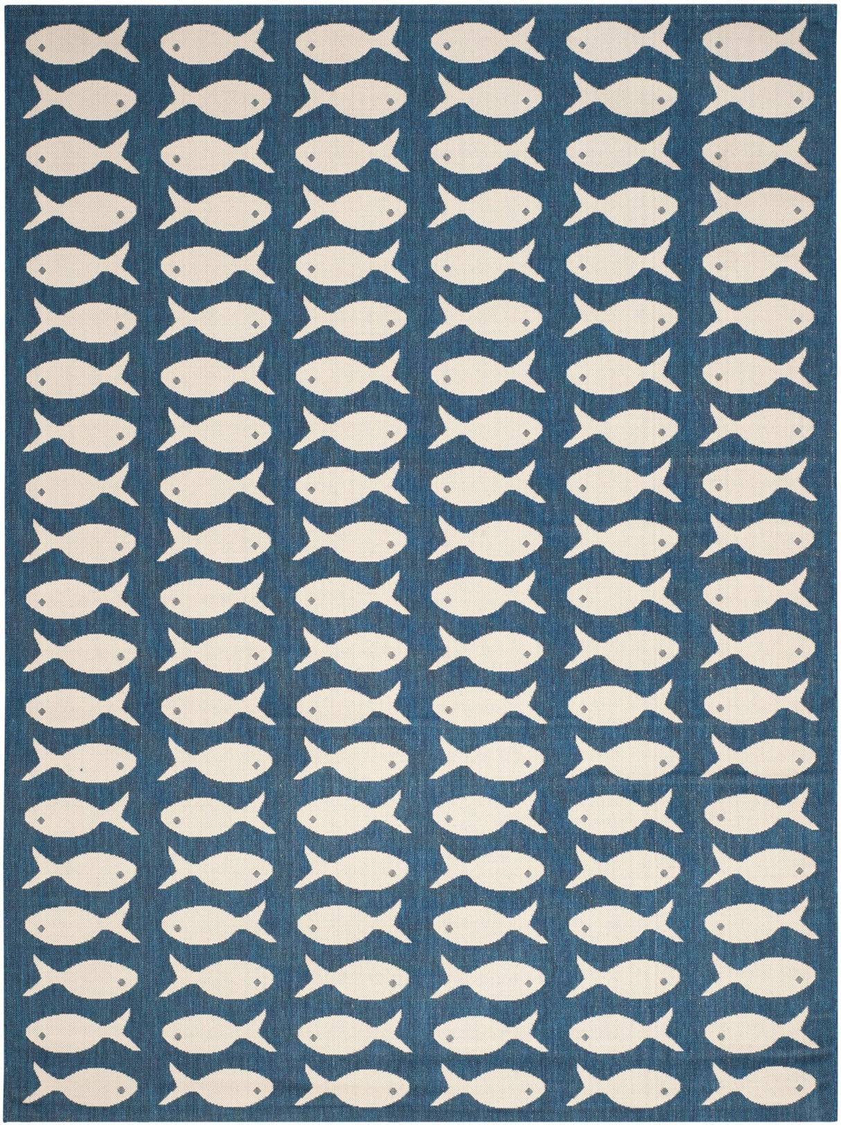 Safavieh Courtyard Cy6013 Navy/Beige Rug - Safavieh - cy6013 - 268 - 3
