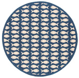 Safavieh Courtyard Cy6013 Navy/Beige Rug - Safavieh - cy6013 - 268 - 4r