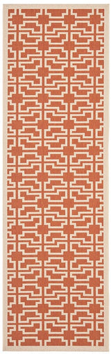 Safavieh Courtyard Cy6015 - 241 Terracotta / Beige Rugs - Safavieh - cy6015 - 241 - 38