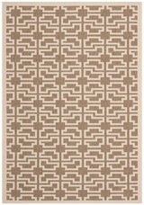 Safavieh Courtyard Cy6015 - 242 Mocha / Beige Rugs - Safavieh - cy6015 - 242 - 2
