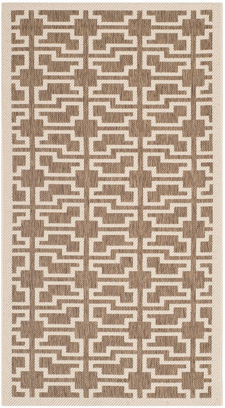 Safavieh Courtyard Cy6015 - 242 Mocha / Beige Rugs - Safavieh - cy6015 - 242 - 38