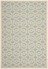 Safavieh Courtyard Cy6015 - 243 Blue / Beige Rugs - Safavieh - cy6015 - 243 - 2
