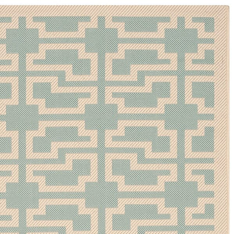 Safavieh Courtyard Cy6015 - 243 Blue / Beige Rugs - Safavieh - cy6015 - 243 - 2
