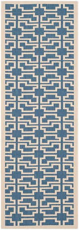 Safavieh Courtyard Cy6015 - 243 Blue / Beige Rugs - Safavieh - cy6015 - 243 - 27
