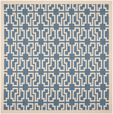 Safavieh Courtyard Cy6015 - 243 Blue / Beige Rugs - Safavieh - cy6015 - 243 - 8sq