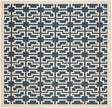 Safavieh Courtyard Cy6015 - 268 Navy / Beige Rugs - Safavieh - cy6015 - 268 - 8sq