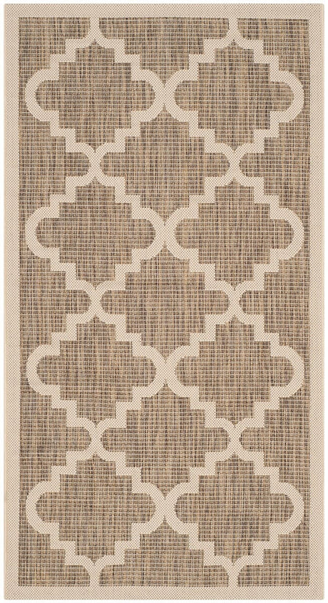 Safavieh Courtyard Cy6017 - 242 Brown / Beige Rugs - Safavieh - cy6017 - 242 - 3