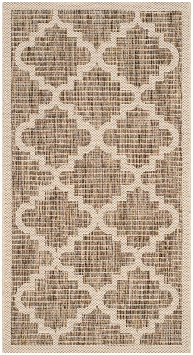 Safavieh Courtyard Cy6017 - 242 Brown / Beige Rugs - Safavieh - cy6017 - 242 - 3