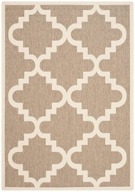 Safavieh Courtyard Cy6017 - 242 Brown / Beige Rugs - Safavieh - cy6017 - 242 - 3