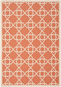 Safavieh Courtyard Cy6032 - 241 Terracotta / Beige Rugs - Safavieh - cy6032 - 241 - 2