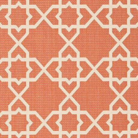 Safavieh Courtyard Cy6032 - 241 Terracotta / Beige Rugs - Safavieh - cy6032 - 241 - 2