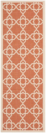 Safavieh Courtyard Cy6032 - 241 Terracotta / Beige Rugs - Safavieh - cy6032 - 241 - 27