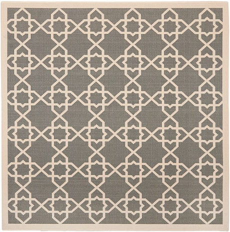 Safavieh Courtyard Cy6032 - 246 Grey / Beige Rugs - Safavieh - cy6032 - 246 - 7sq