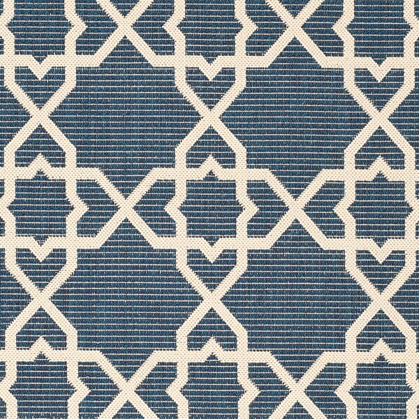 Safavieh Courtyard Cy6032 - 268 Navy / Beige Rugs - Safavieh - cy6032 - 268 - 2