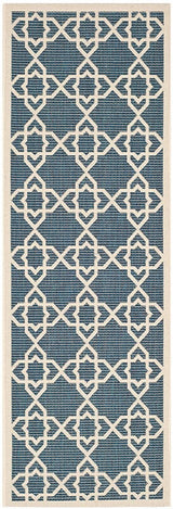 Safavieh Courtyard Cy6032 - 268 Navy / Beige Rugs - Safavieh - cy6032 - 268 - 27