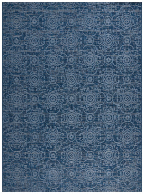 Safavieh Courtyard Cy6057 - 25821 Navy/Beige Rug - Safavieh - cy6057 - 25821 - 5