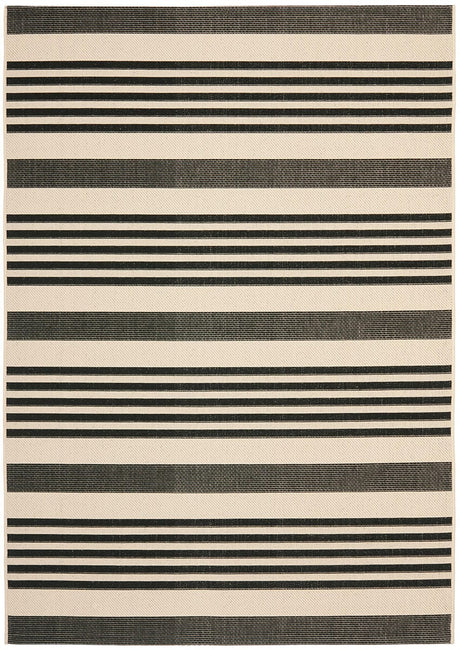 Safavieh Courtyard Cy6062 - 216 Black / Bone Rugs - Safavieh - cy6062 - 216 - 2