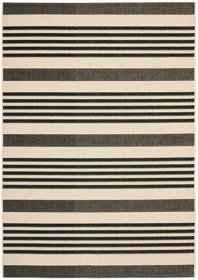 Safavieh Courtyard Cy6062 - 216 Black / Bone Rugs - Safavieh - cy6062 - 216 - 2