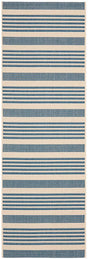 Safavieh Courtyard Cy6062 - 233 Beige / Blue Rugs - Safavieh - cy6062 - 233 - 27