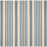 Safavieh Courtyard Cy6062 - 233 Beige / Blue Rugs - Safavieh - cy6062 - 233 - 4sq