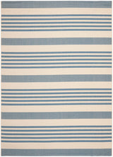 Safavieh Courtyard Cy6062 - 233 Beige / Blue Rugs - Safavieh - cy6062 - 233 - 5r