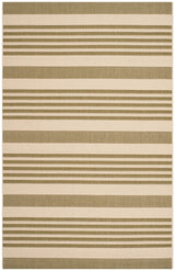 Safavieh Courtyard Cy6062 - 244 Green / Beige Rugs - Safavieh - cy6062 - 244 - 2