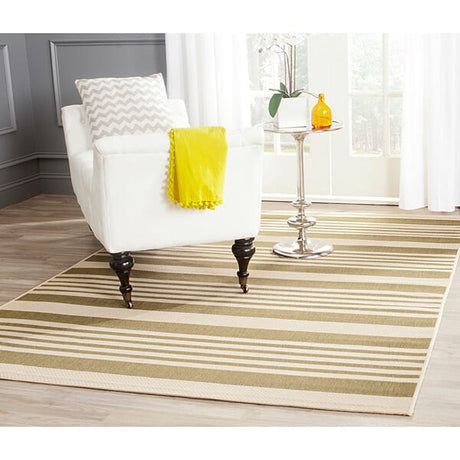 Safavieh Courtyard Cy6062 - 244 Green / Beige Rugs - Safavieh - cy6062 - 244 - 2