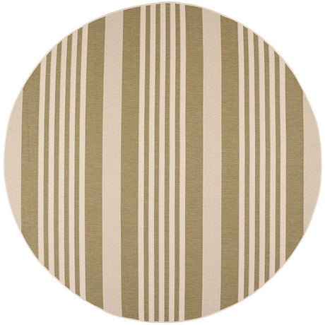 Safavieh Courtyard Cy6062 - 244 Green / Beige Rugs - Safavieh - cy6062 - 244 - 8r