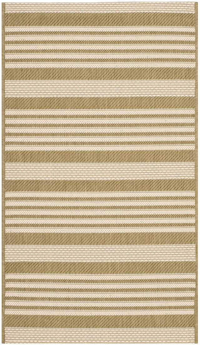Safavieh Courtyard Cy6062 - 244 Green / Beige Rugs - Safavieh - cy6062 - 244 - 8r