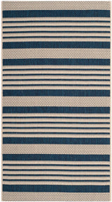 Safavieh Courtyard Cy6062 - 268 Navy / Beige Rugs - Safavieh - cy6062 - 268 - 8r