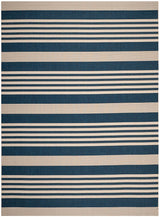 Safavieh Courtyard Cy6062 - 268 Navy / Beige Rugs - Safavieh - cy6062 - 268 - 8r